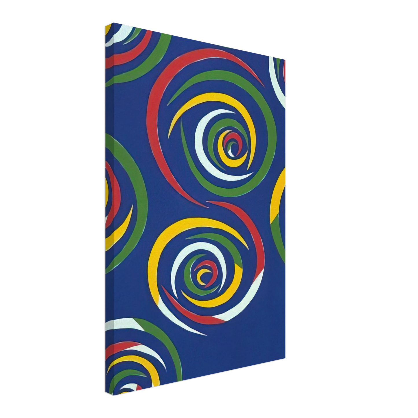 Piero Dorazio - Cercles de Nuit - 1992 Canvas - 40x60 cm / 16x24 inches-canvas