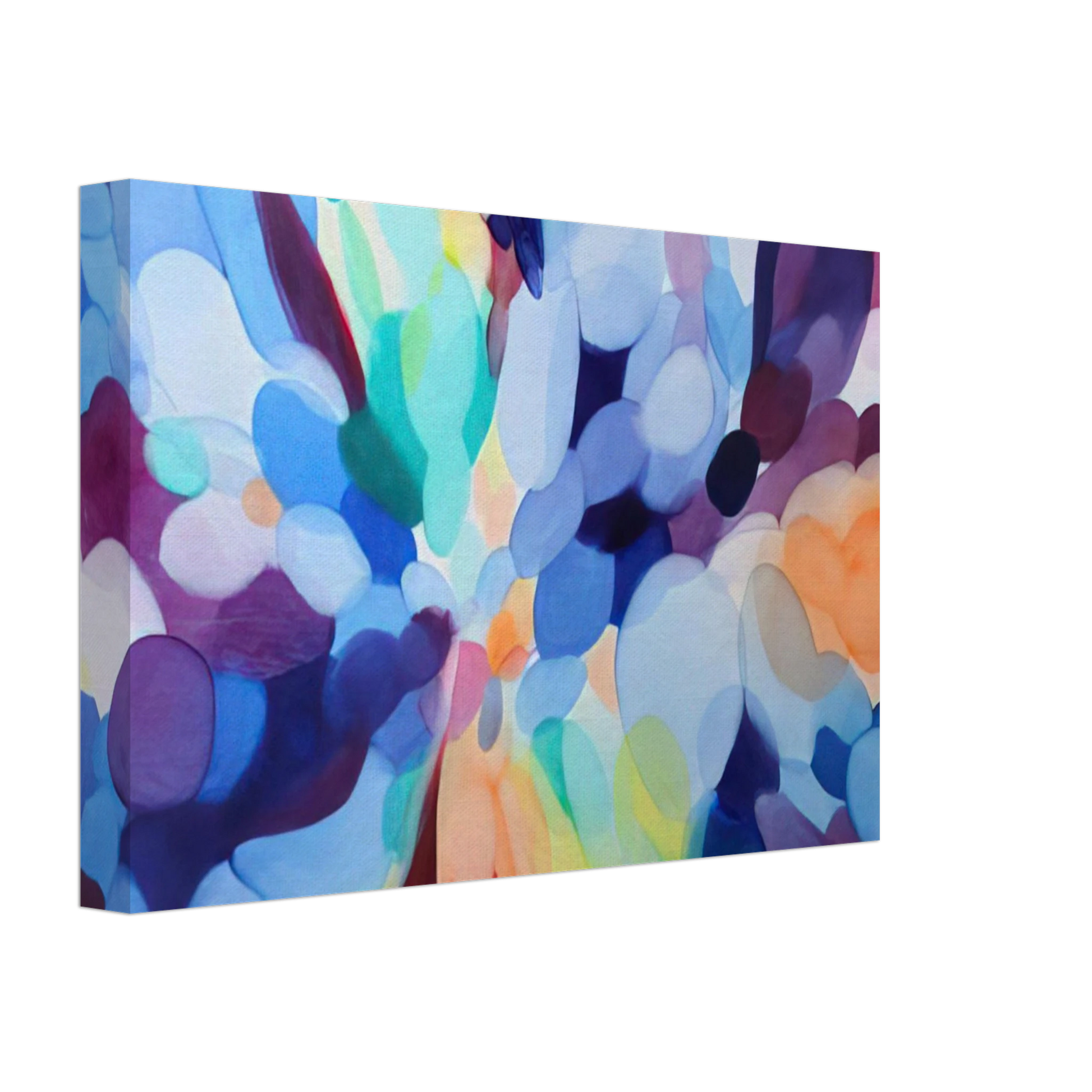 Alice Baber - Through Sleep to Orange Canvas - 40x60 cm / 16x24 inches-canvas