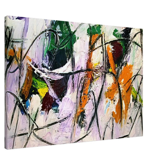 Alexander Liberman - Erg Series - 1977 Canvas - 20x30 cm / 8x12 inches-canvas