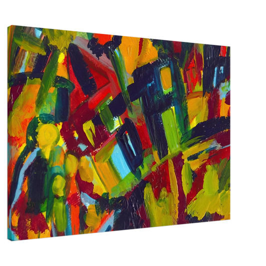 Wassily Kandinsky - NOT_DETECTED_189365 Canvas - 20x30 cm / 8x12 inches-canvas