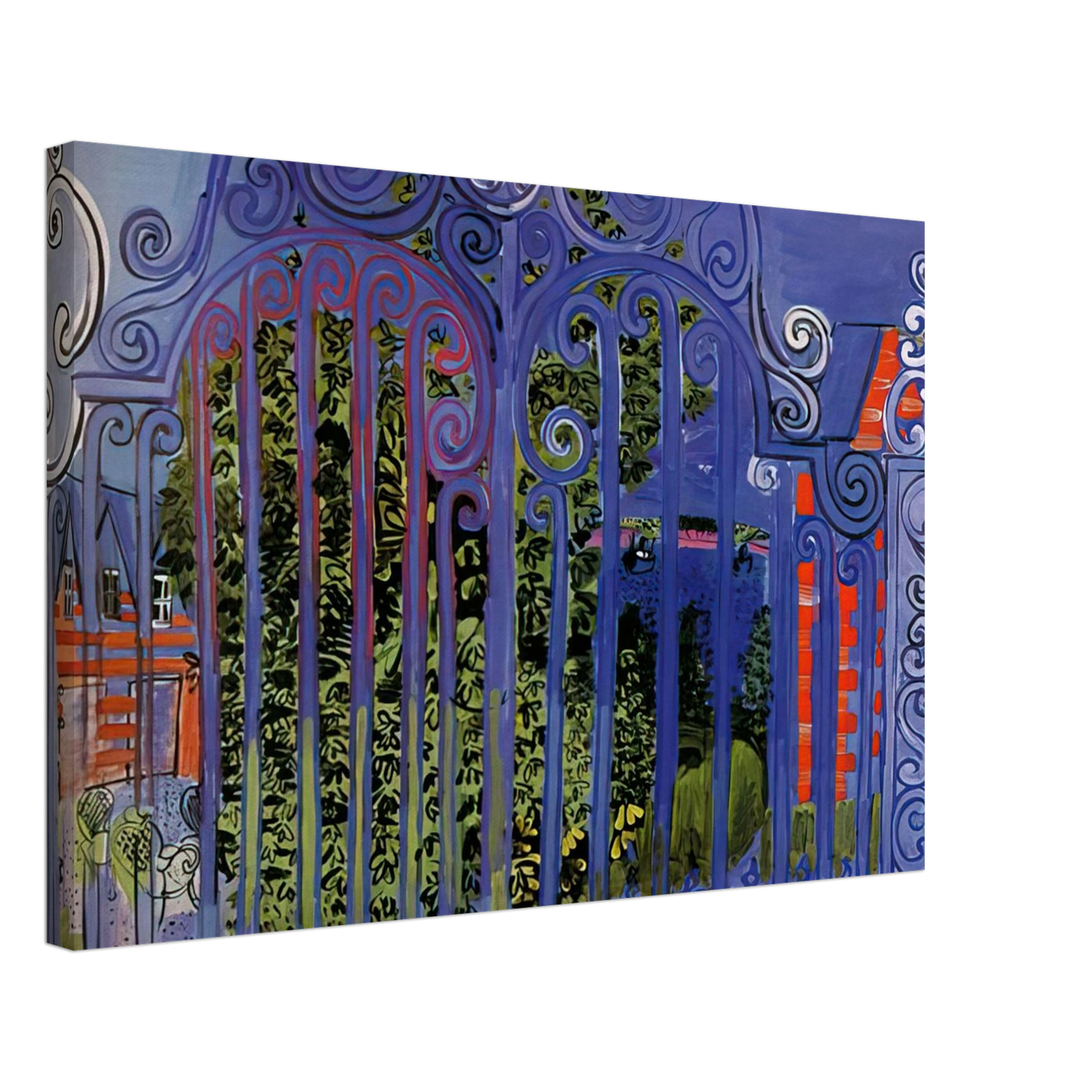 Raoul Dufy - THE GRID 1930 Canvas - 40x60 cm / 16x24 inches-canvas