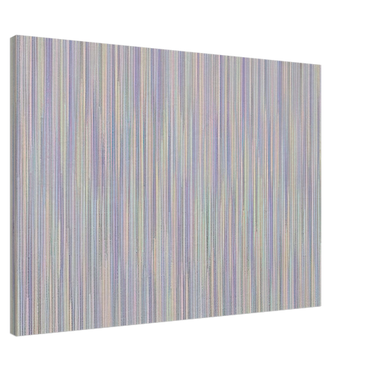 Gene Davis - Pocono - 1984 Canvas - 20x30 cm / 8x12 inches-canvas