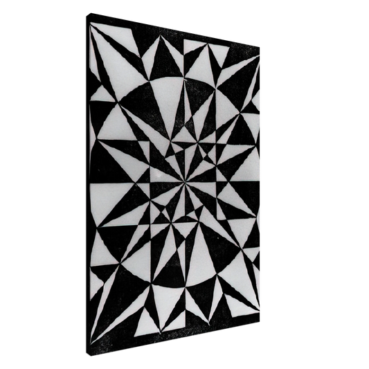 MC Escher - FLOR DE PASCUA BEAUTIFUL Canvas - 20x30 cm / 8x12 inches-canvas