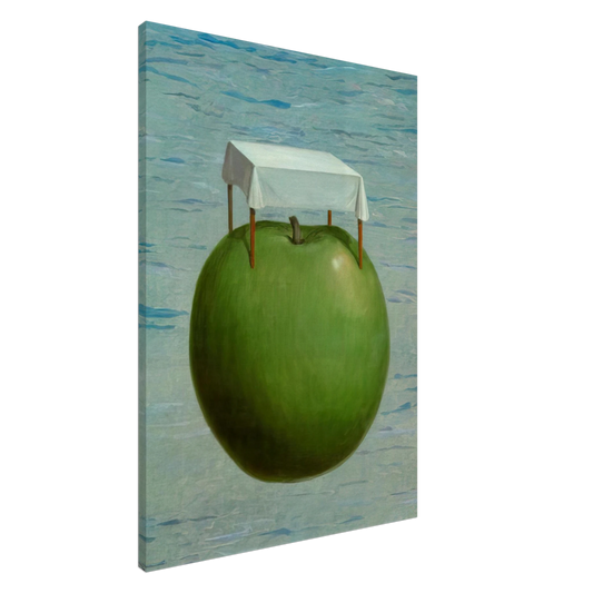 Rene Magritte - FINE REALITIES 1964 Canvas - 20x30 cm / 8x12 inches-canvas