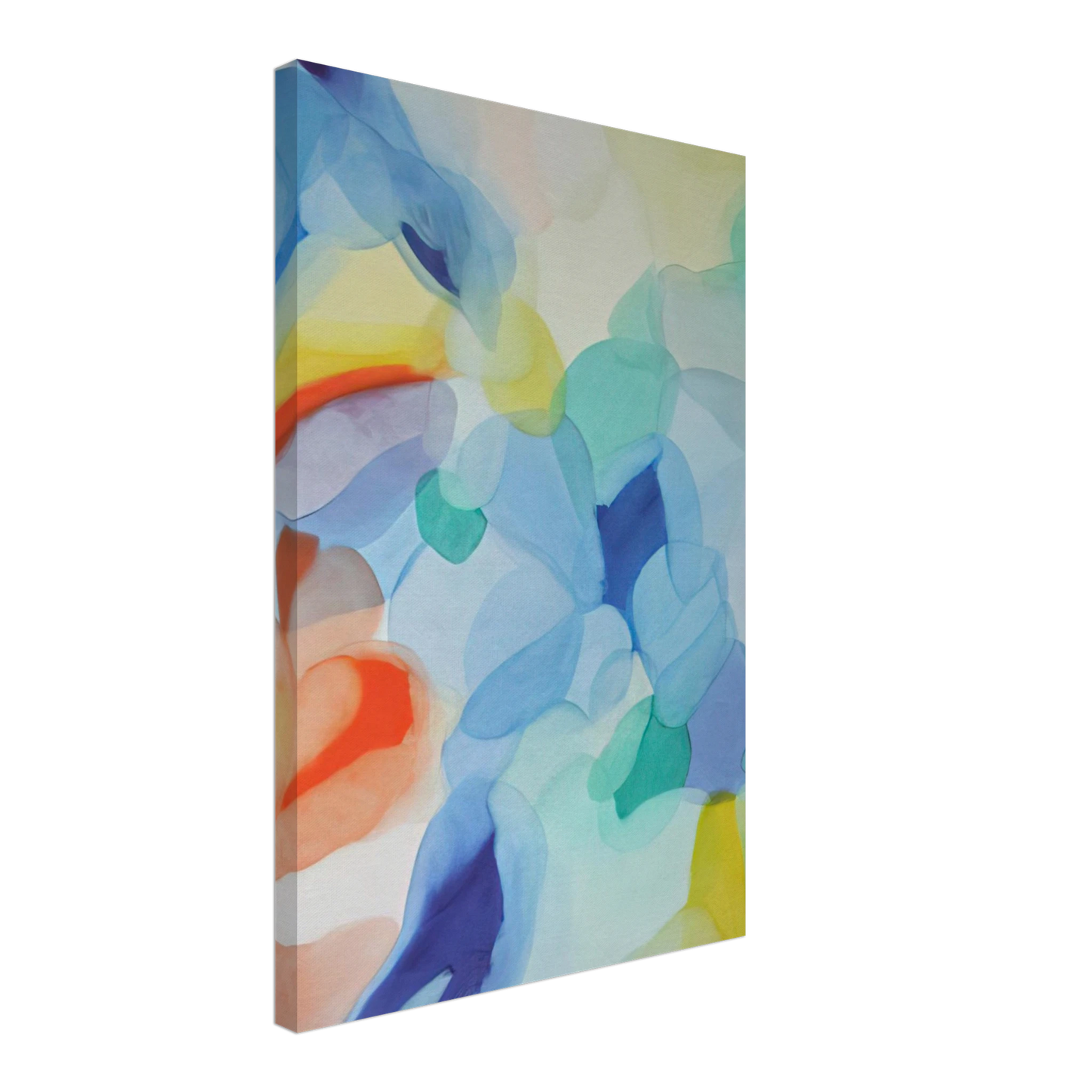 Alice Baber - The Light in the Depths Canvas - 40x60 cm / 16x24 inches-canvas