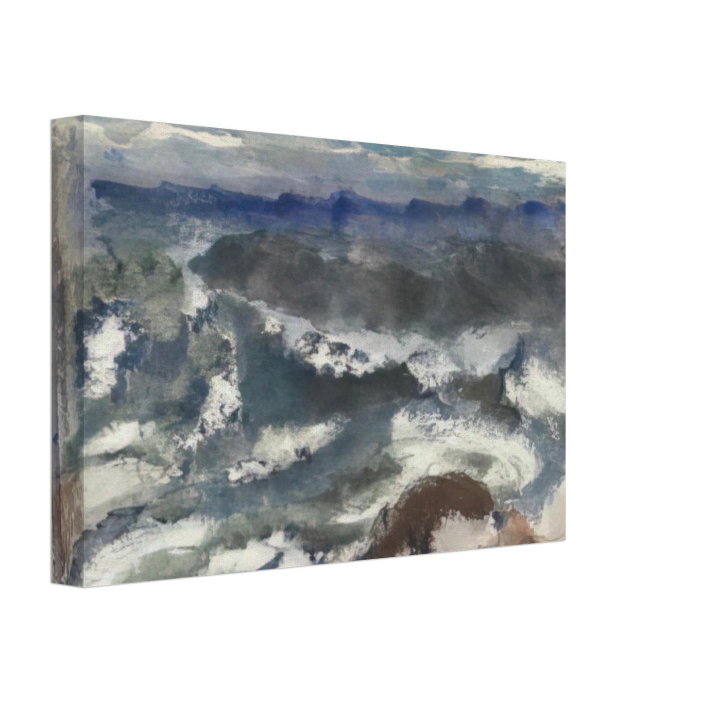 John Marin - The Sea - 1923 Canvas - 40x60 cm / 16x24 inches-canvas