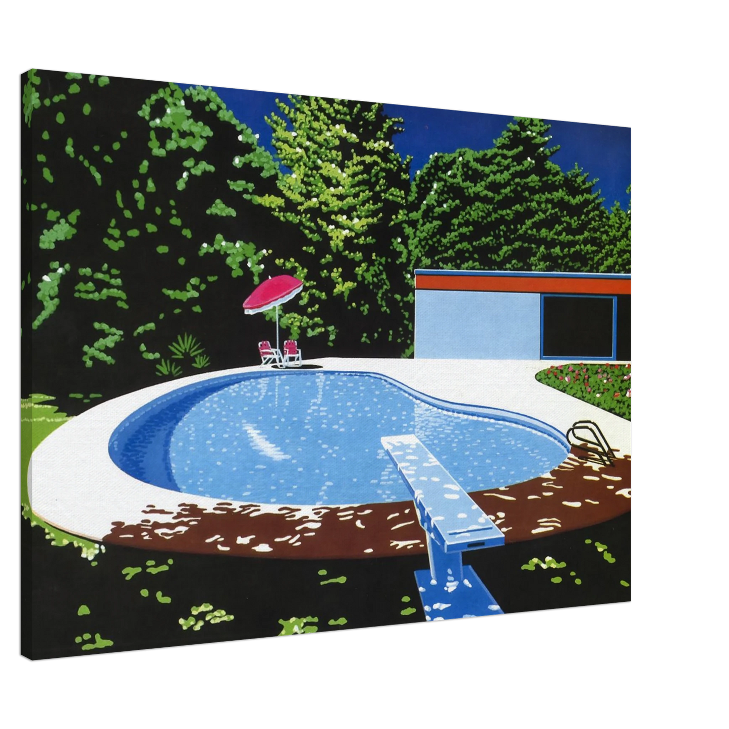 Hiroshi Nagai - NIAGARA 07SH 944 Canvas - 20x30 cm / 8x12 inches-canvas