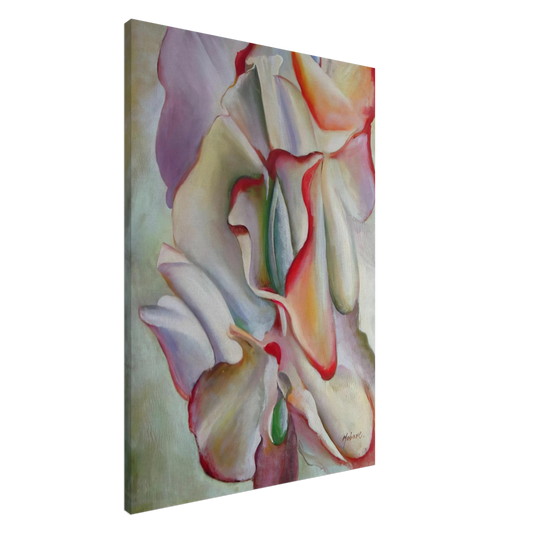 Georgia O'Keeffe - Pink Sweet Peas Canvas - 20x30 cm / 8x12 inches-canvas
