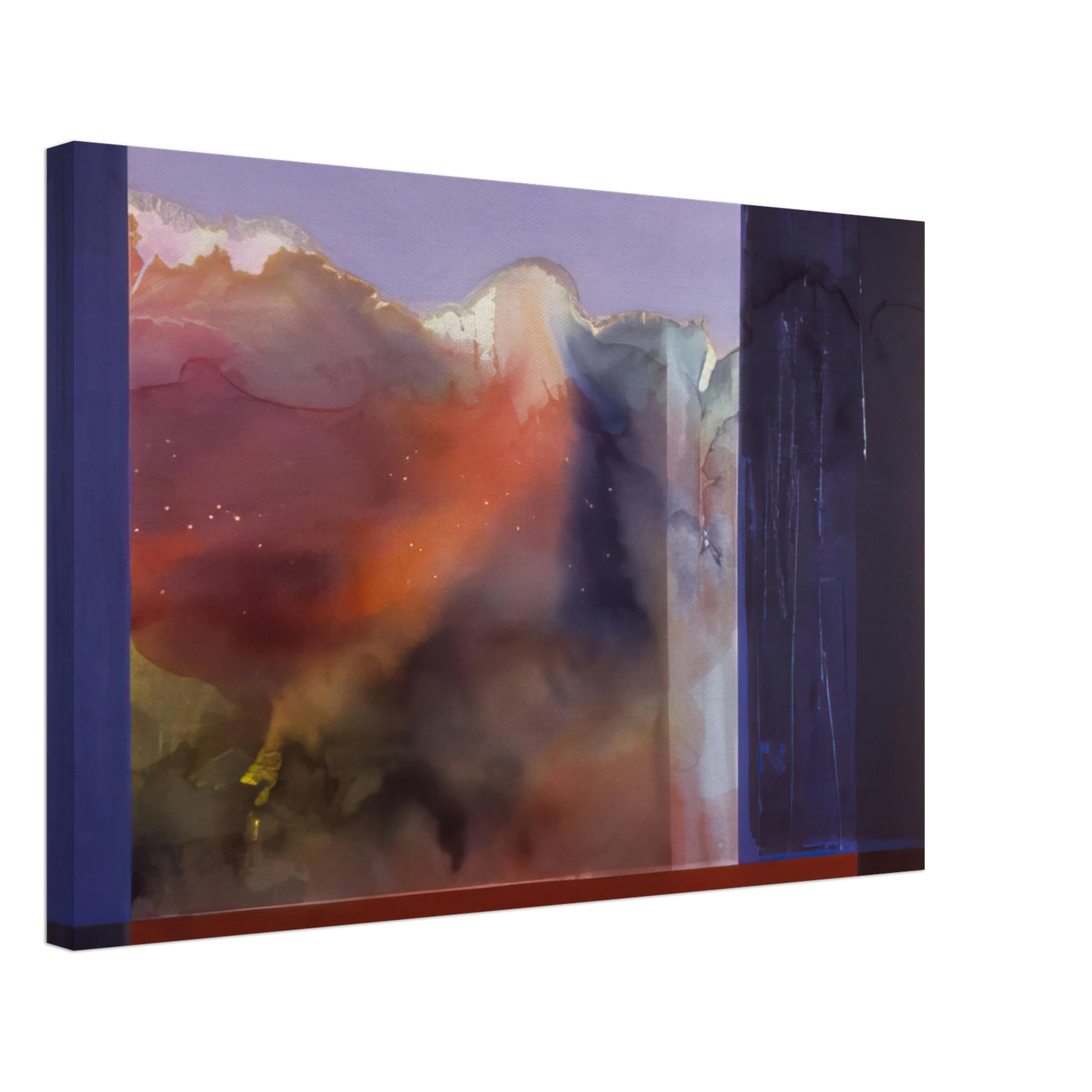 Ronnie Landfield - Sixteenth Century - 1985 Canvas - 70x100 cm / 28x40 inches-canvas