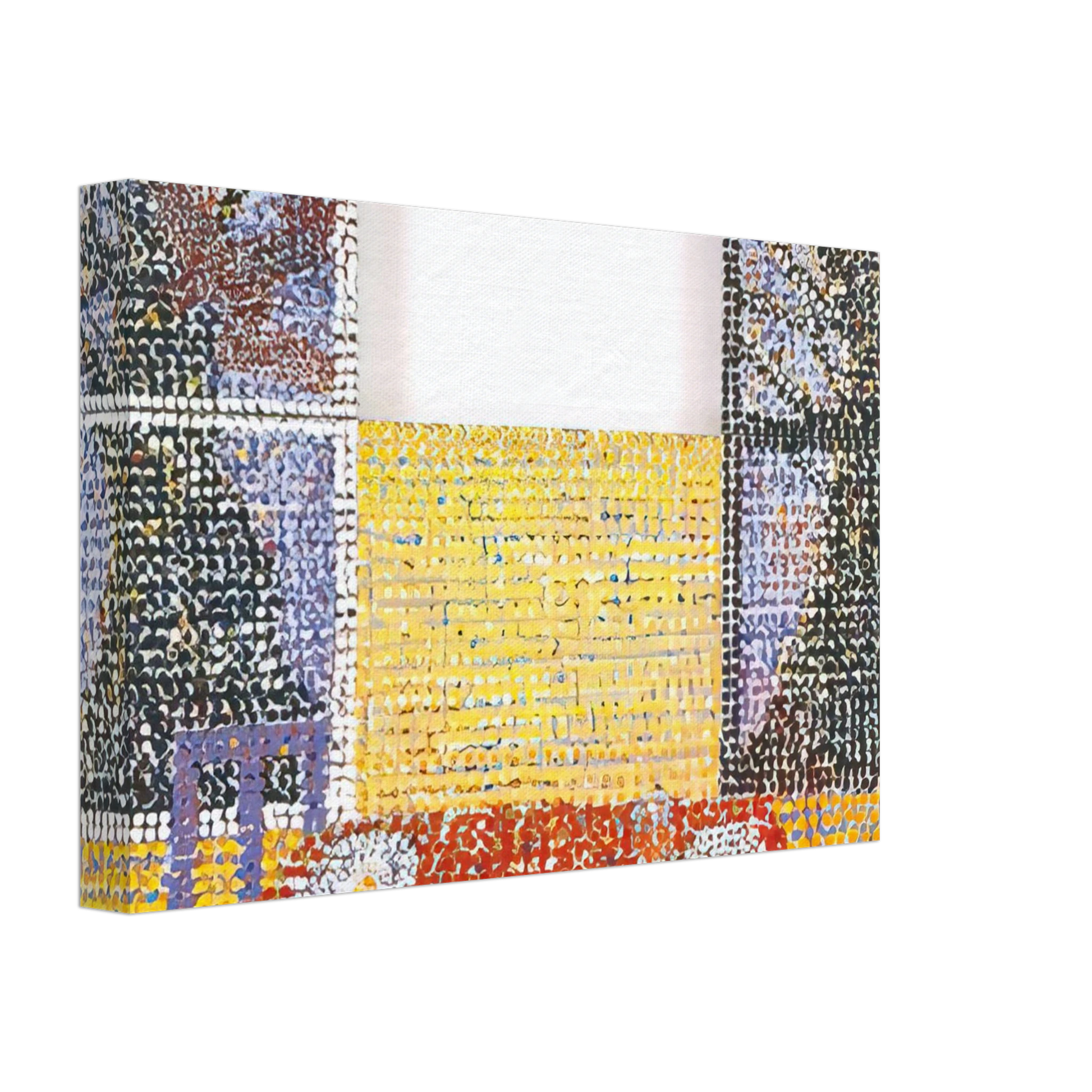 Jennifer Bartlett - Table - 2001 Canvas - 40x60 cm / 16x24 inches-canvas