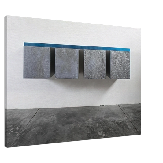 Donald Judd - To Susan Buckwalter - 1964 Canvas - 20x30 cm / 8x12 inches-canvas
