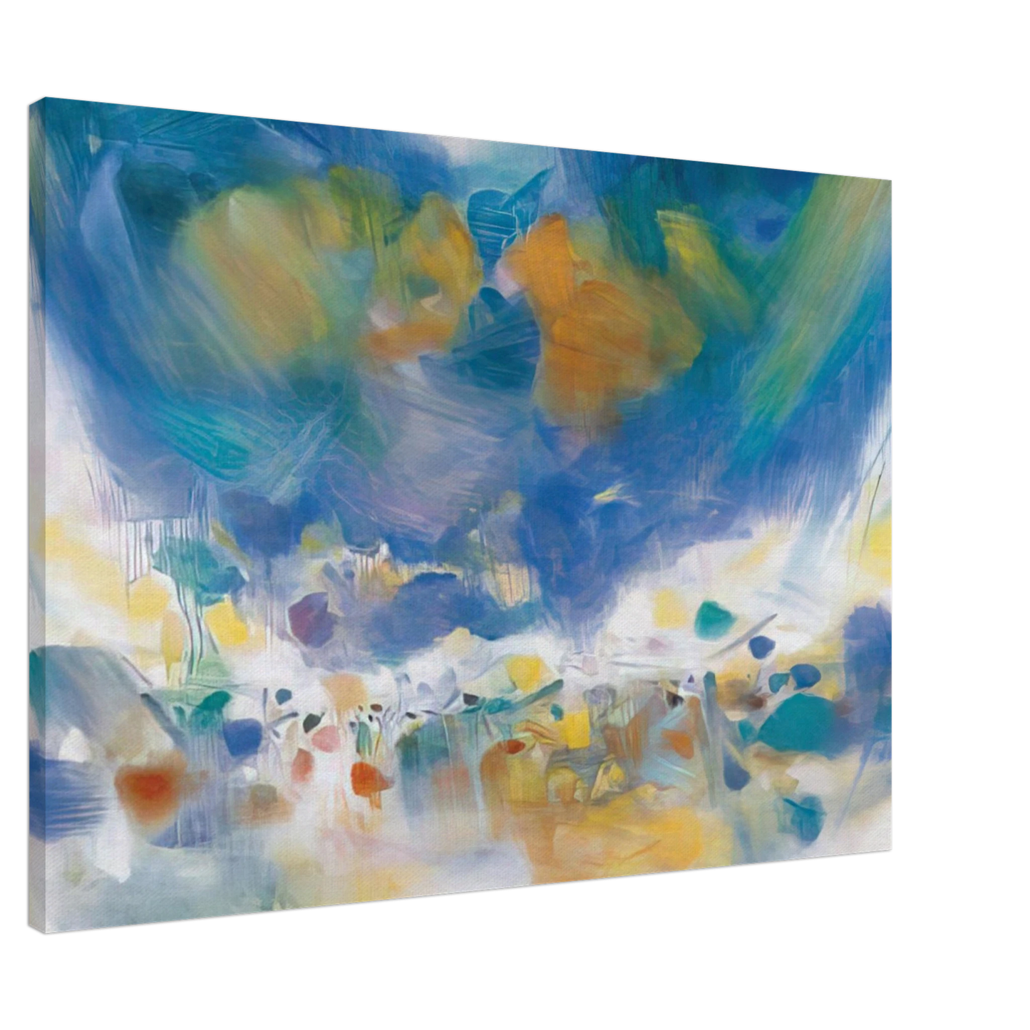 Chu teh Chun - LE VOILE DES ILLUSIONS 2007 Canvas - 20x30 cm / 8x12 inches-canvas