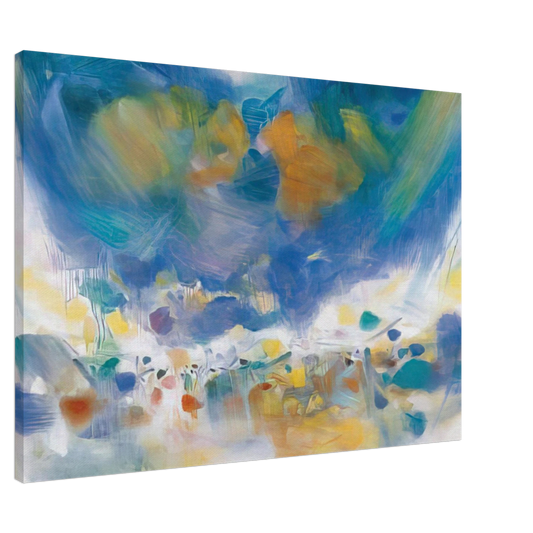 Chu teh Chun - LE VOILE DES ILLUSIONS 2007 Canvas - 20x30 cm / 8x12 inches-canvas