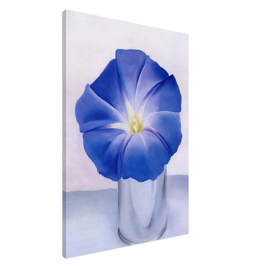 Georgia O'Keeffe - Blue Morning Glory Canvas - 20x30 cm / 8x12 inches-canvas