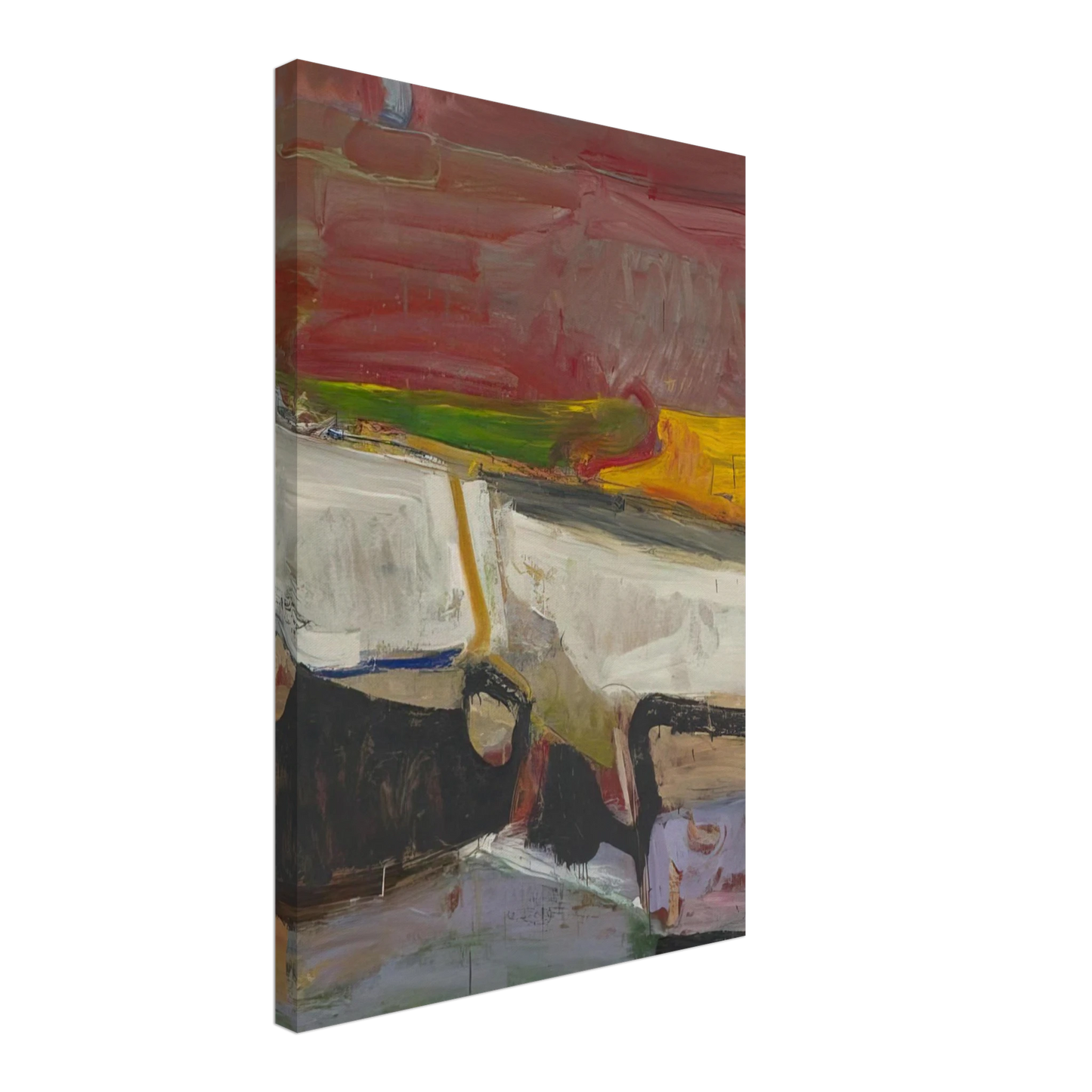 Richard Diebenkorn - Berkeley #59 Canvas - 40x60 cm / 16x24 inches-canvas