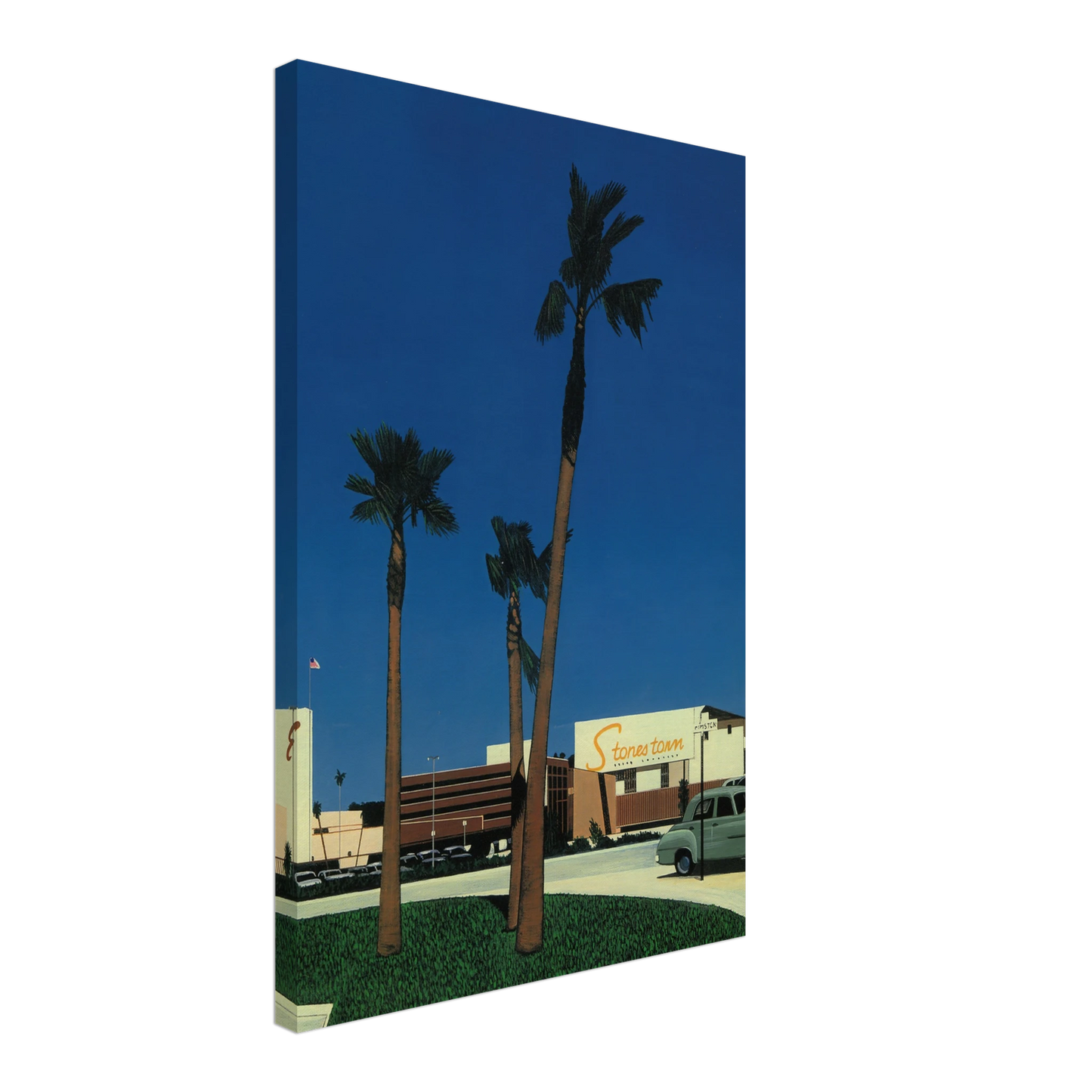 Hiroshi Nagai - In the beginning IV Mall Canvas - 70x100 cm / 28x40 inches-canvas