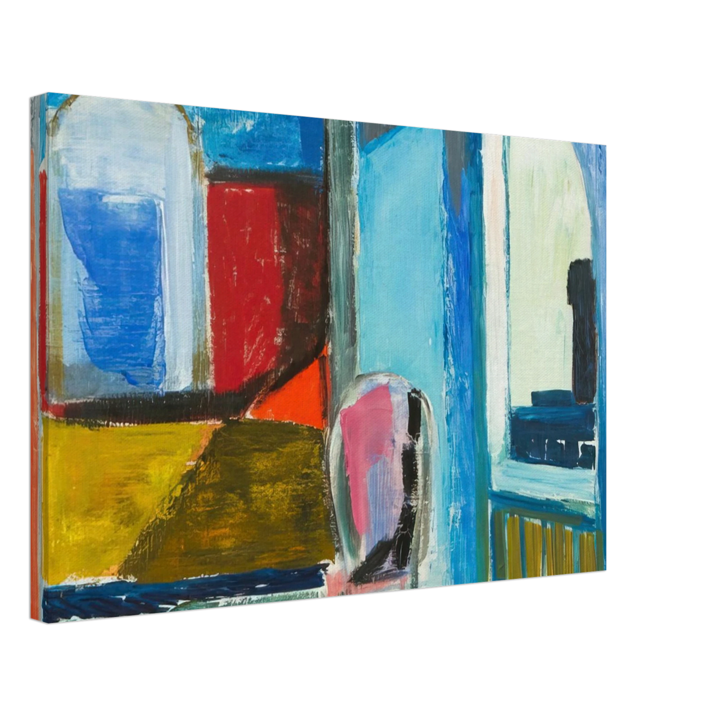 Tove Jansson - Interior - 1951 Canvas - 70x100 cm / 28x40 inches-canvas