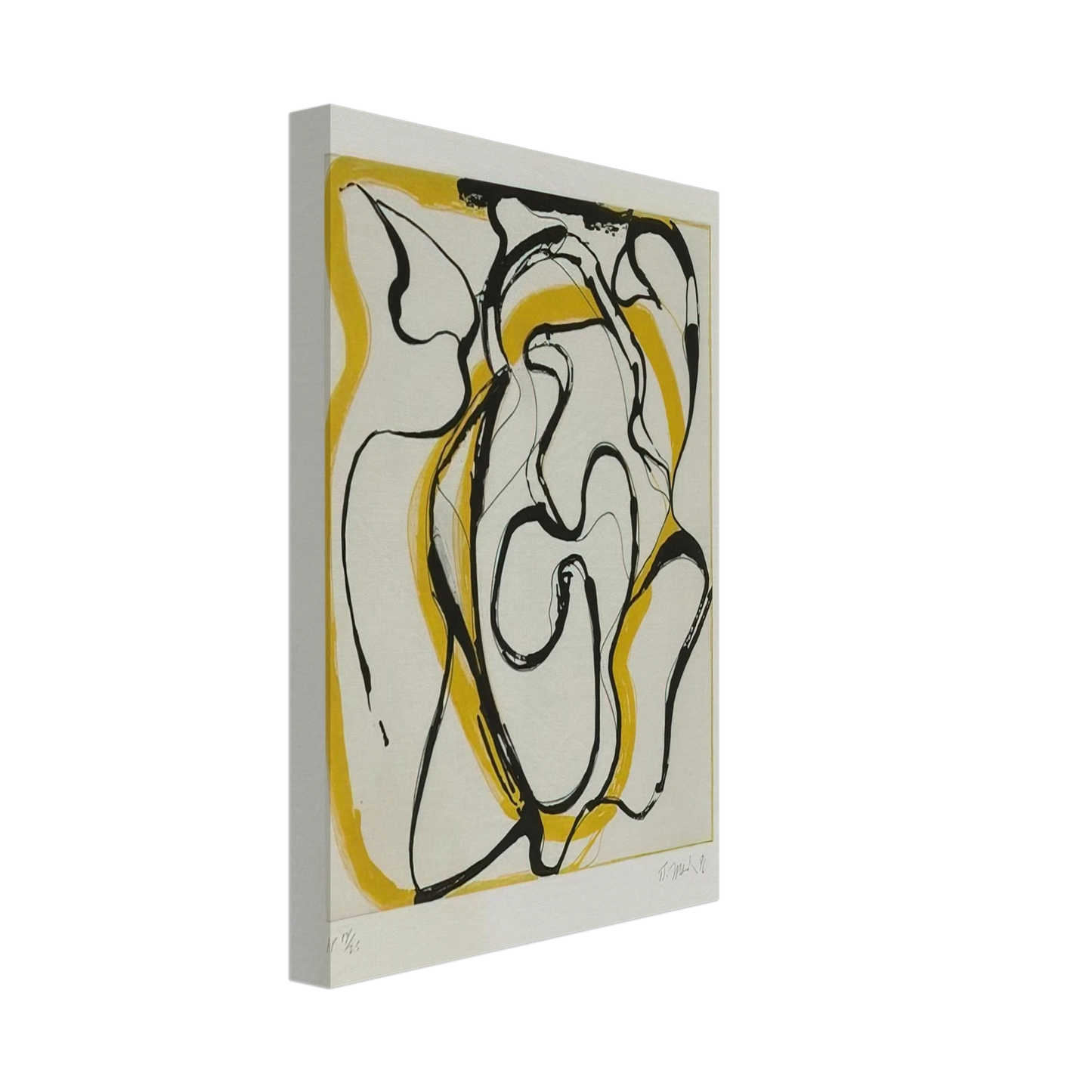 Brice Marden - Untitled - Abstract Expressionism Canvas - 40x60 cm / 16x24 inches-canvas