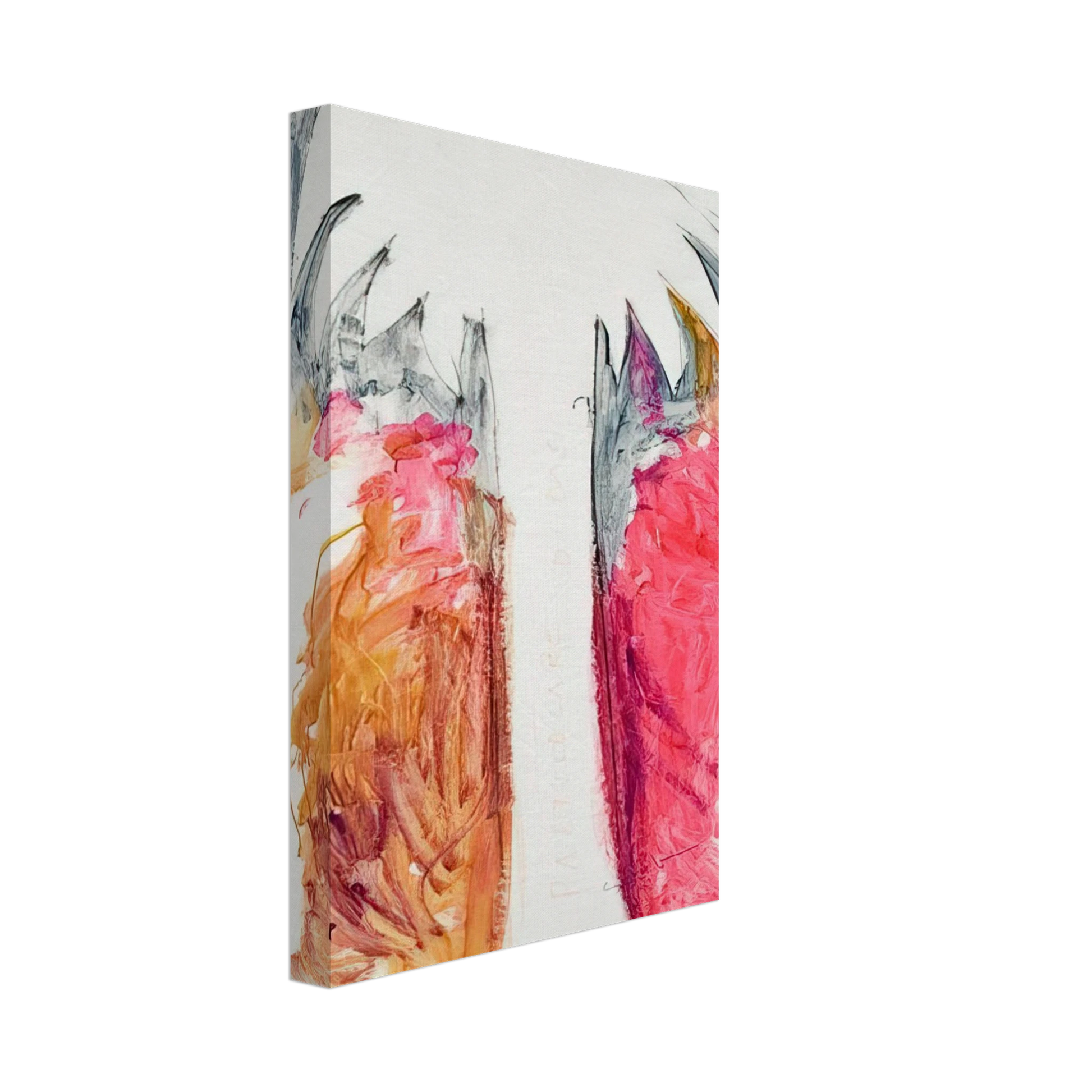 Mario Schifano - Detail of oasis - 1980 Canvas - 40x60 cm / 16x24 inches-canvas