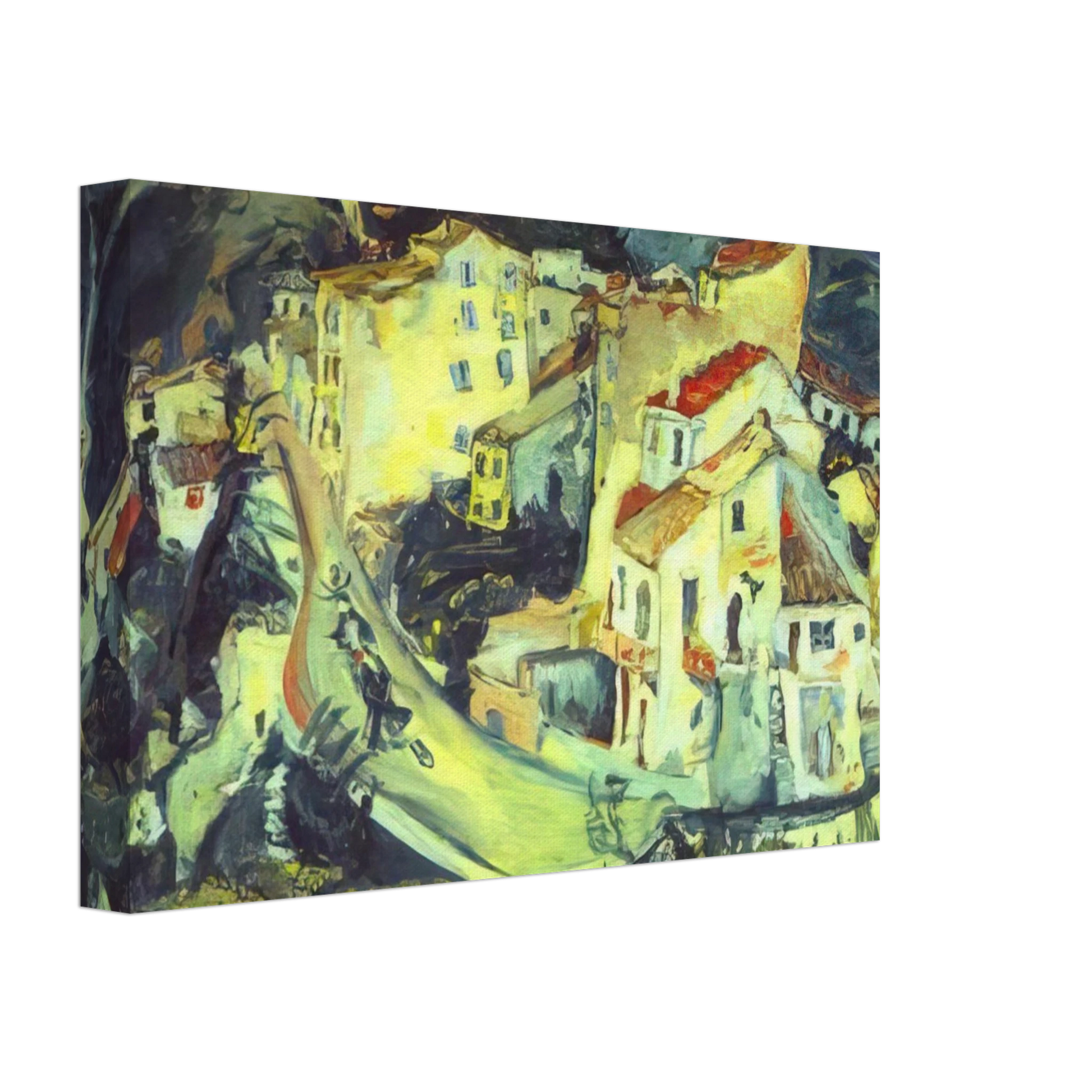 Chaim Soutine - LANDSCAPE OF CAGNES Canvas - 70x100 cm / 28x40 inches-canvas