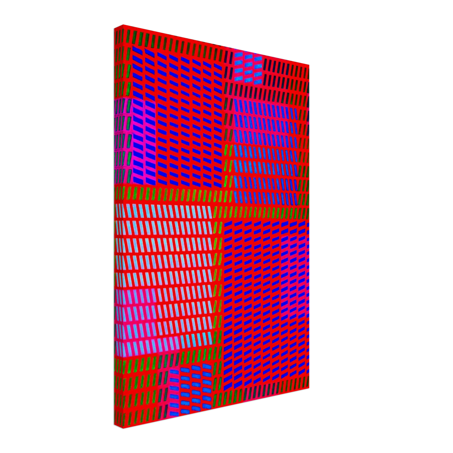 Victor Vasarely - Keiho C1 - 1963 Canvas - 40x60 cm / 16x24 inches-canvas