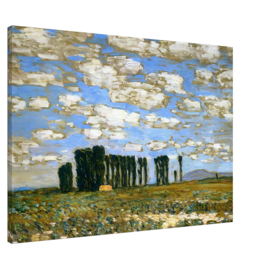 Childe Hassam - Harney Desert Landscape Canvas - 20x30 cm / 8x12 inches-canvas