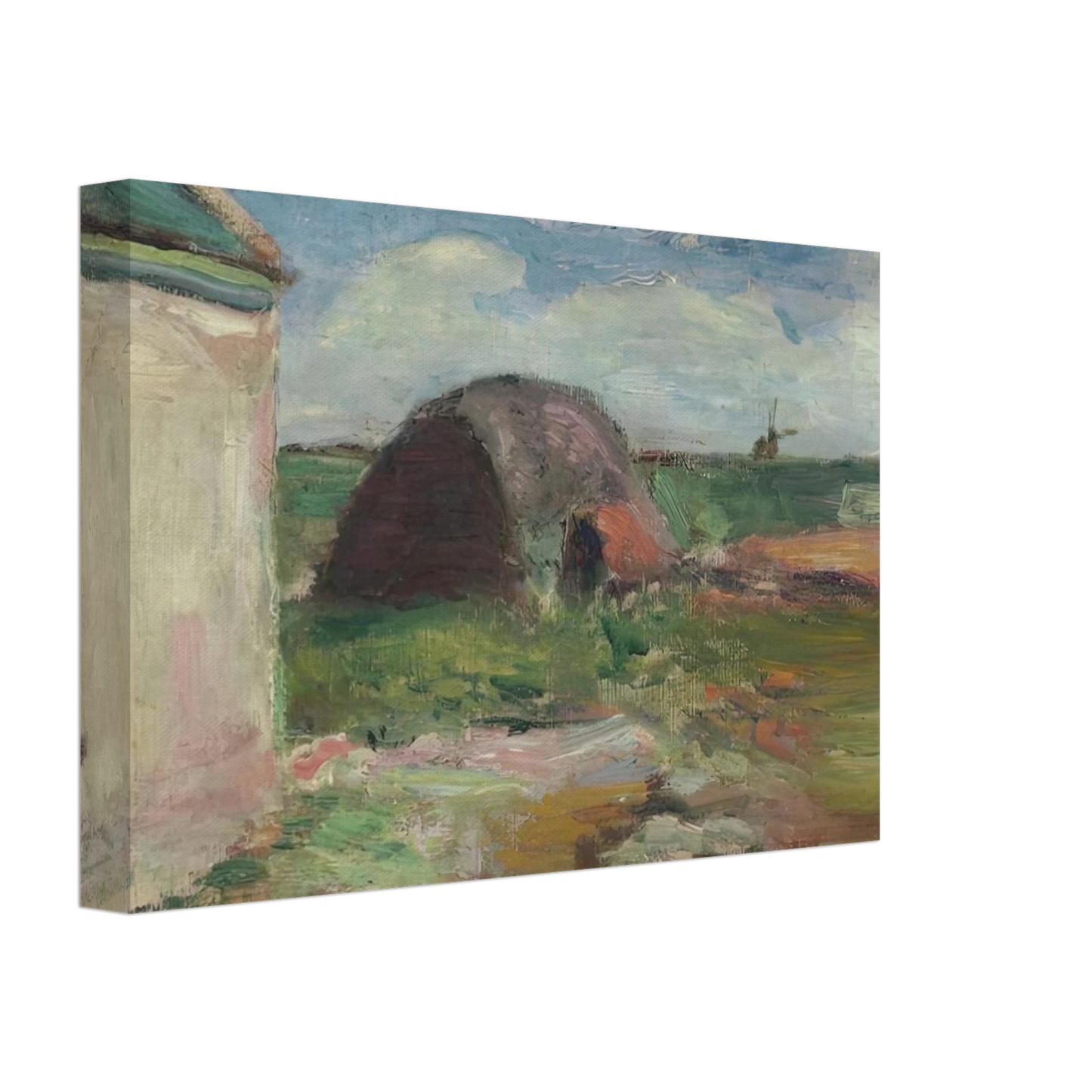 Henri Matisse - PAYSAGE DE BRETAGNE 1896 Canvas - 40x60 cm / 16x24 inches-canvas