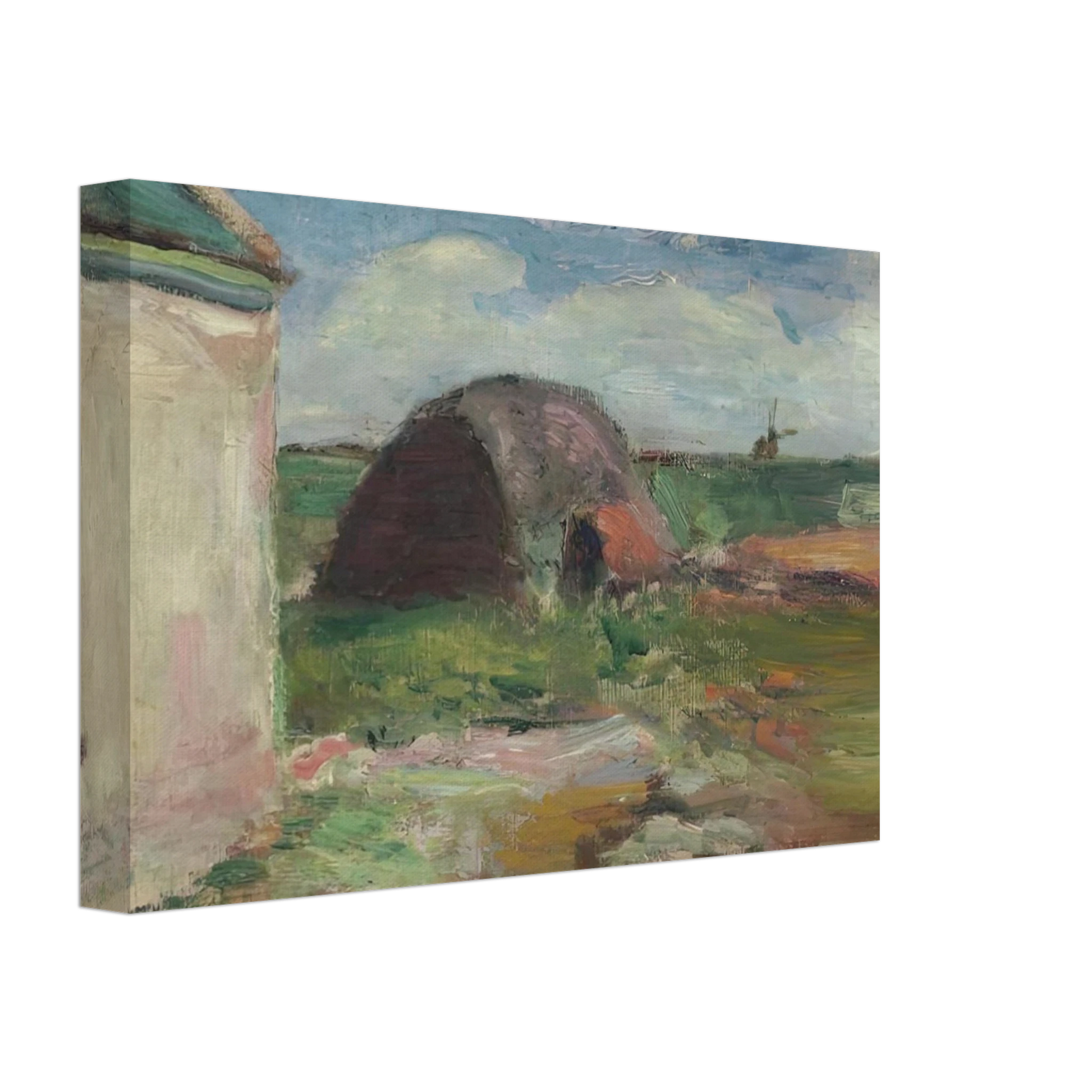 Henri Matisse - PAYSAGE DE BRETAGNE 1896 Canvas - 40x60 cm / 16x24 inches-canvas