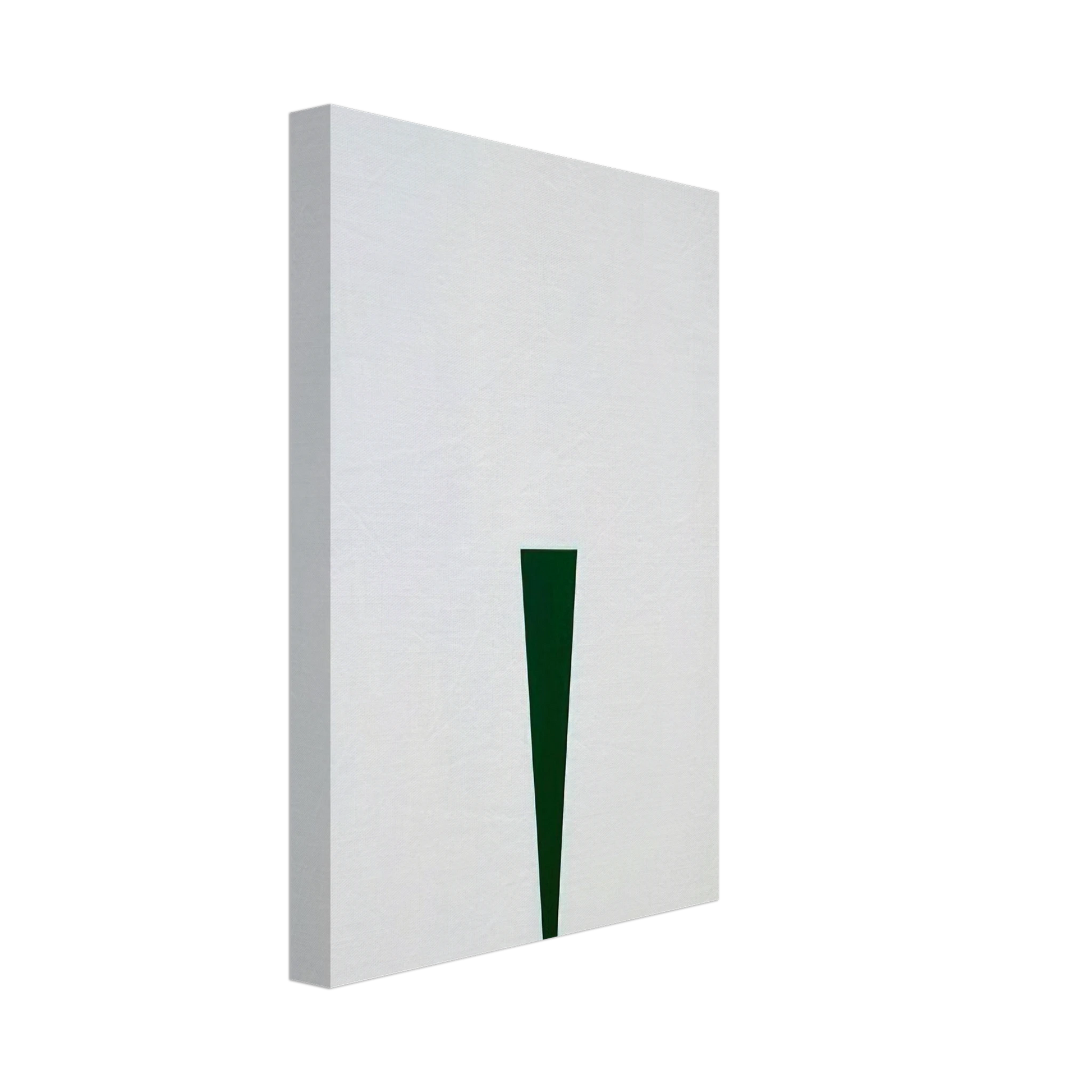 Carmen Herrera - Blanco y Verde - 1966 Canvas - 70x100 cm / 28x40 inches-canvas
