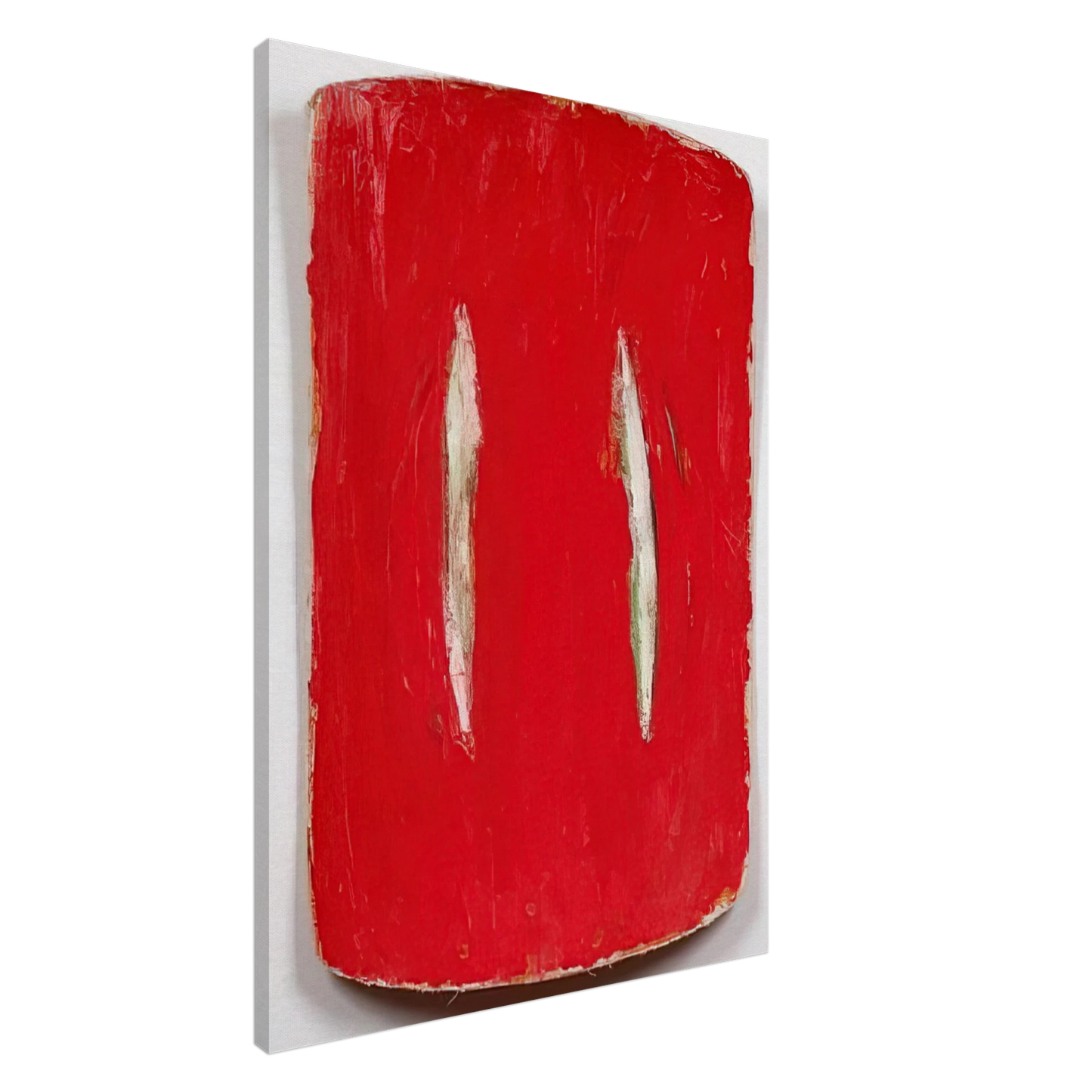 Ron Gorchov - Old Flame - 1974 Canvas - 20x30 cm / 8x12 inches-canvas