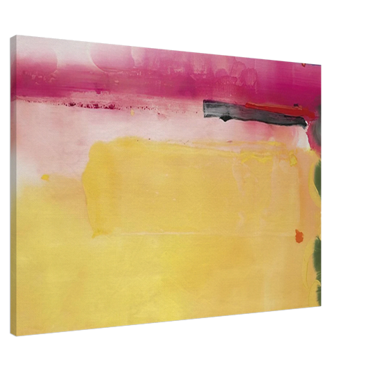 Helen Frankenthaler - Black-Eyed Susan - 1988 Canvas - 20x30 cm / 8x12 inches-canvas