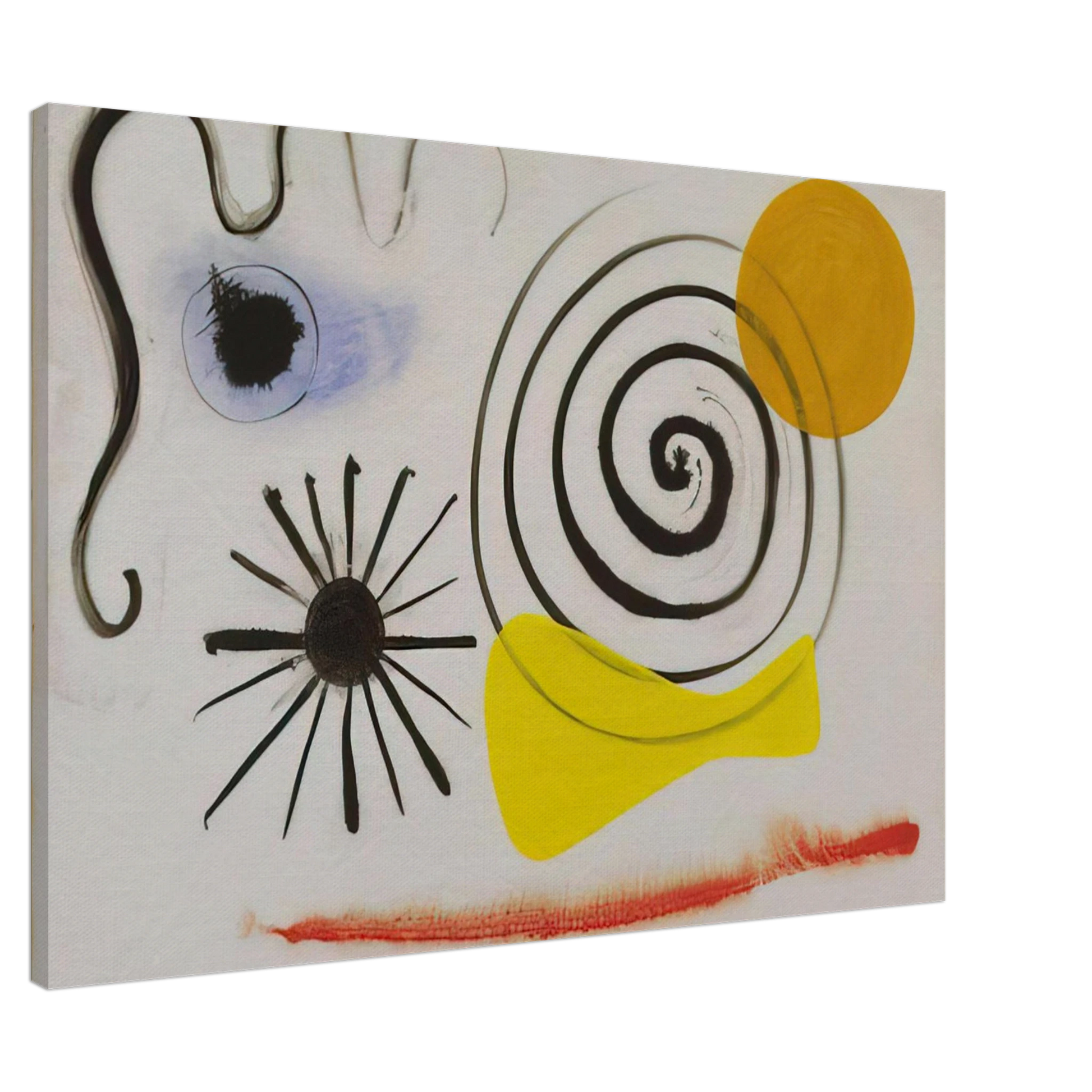 Alexander Calder - UNTITLED 1941 Canvas - Default Title-canvas