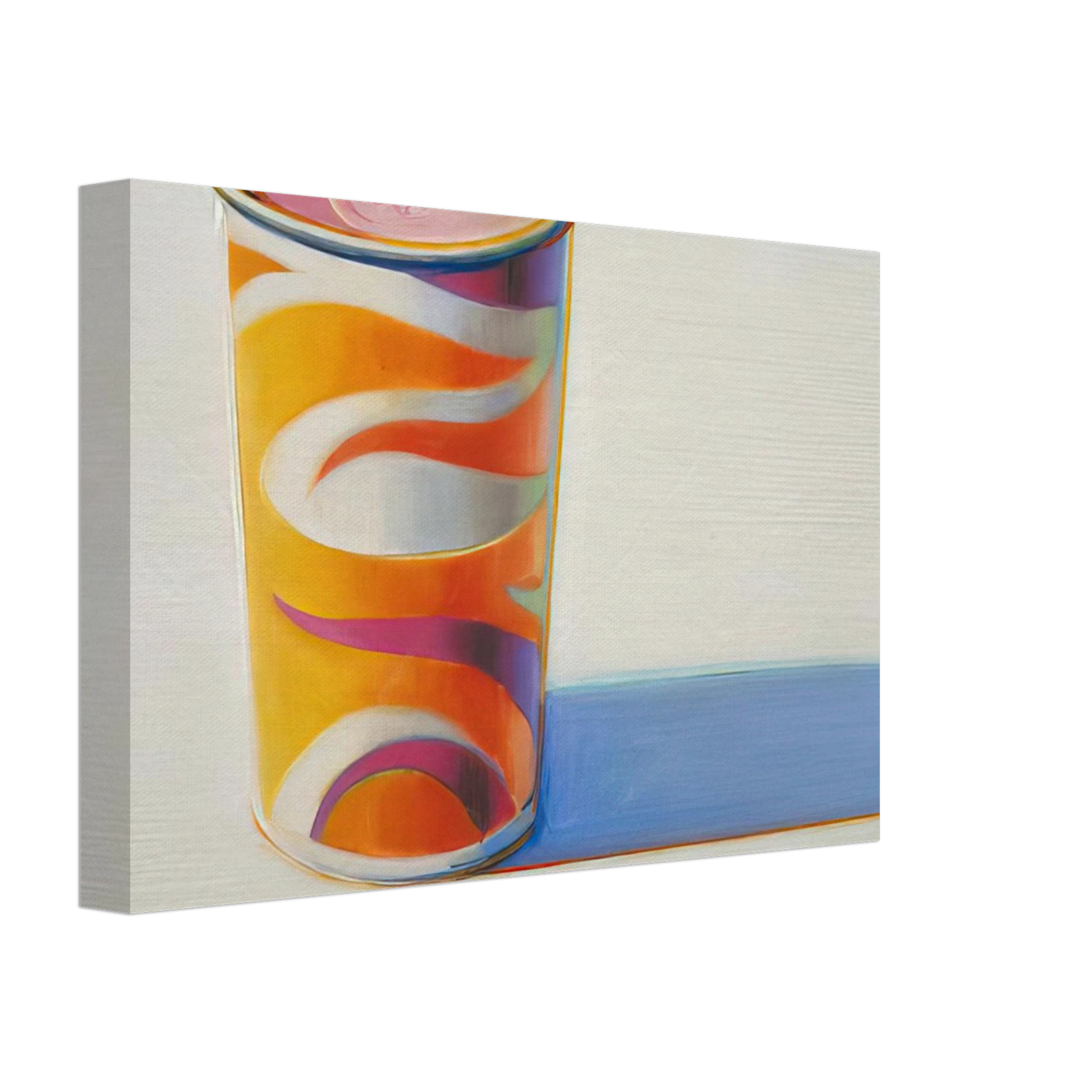 Wayne Thiebaud - Drink Cup - 1972 Canvas - 40x60 cm / 16x24 inches-canvas