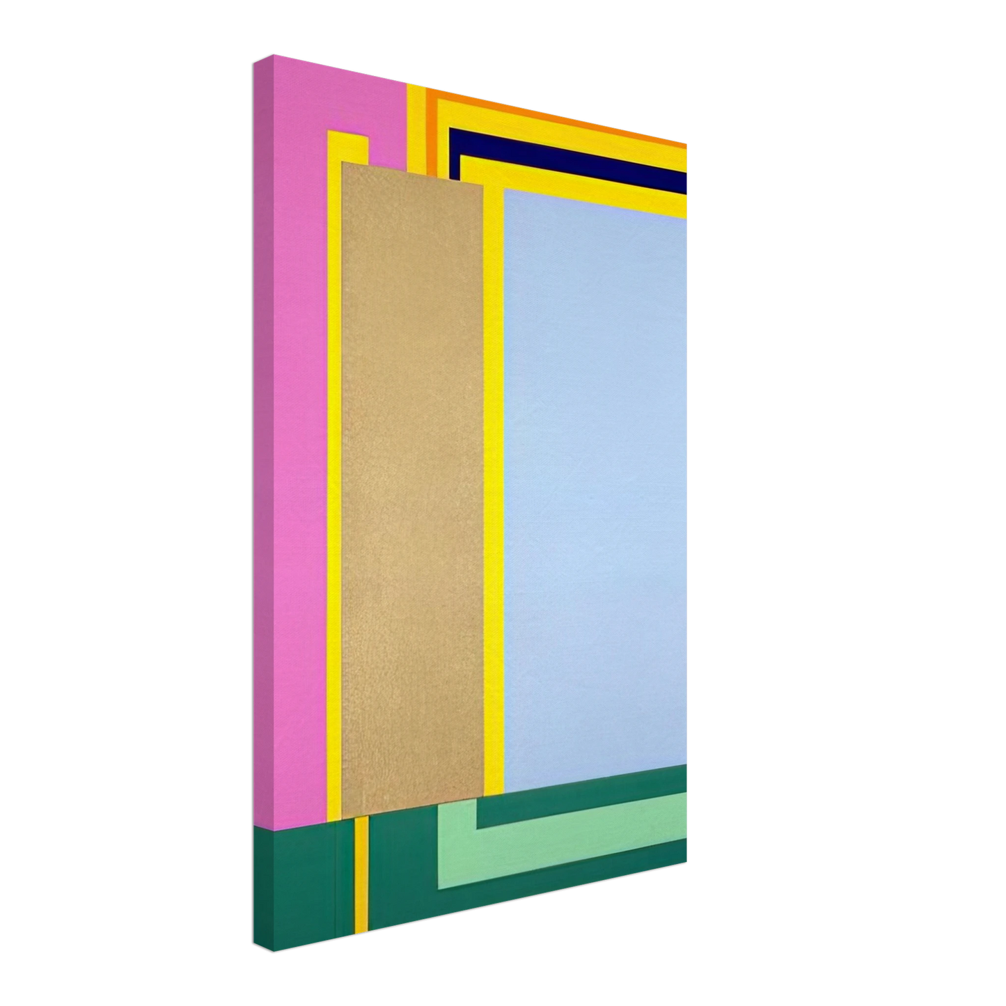 Peter Halley - Bubble - 1998 Canvas - 40x60 cm / 16x24 inches-canvas