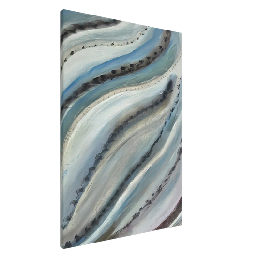 Henri Michaux - Untitled MP 1577 - 1977 Canvas - 20x30 cm / 8x12 inches-canvas