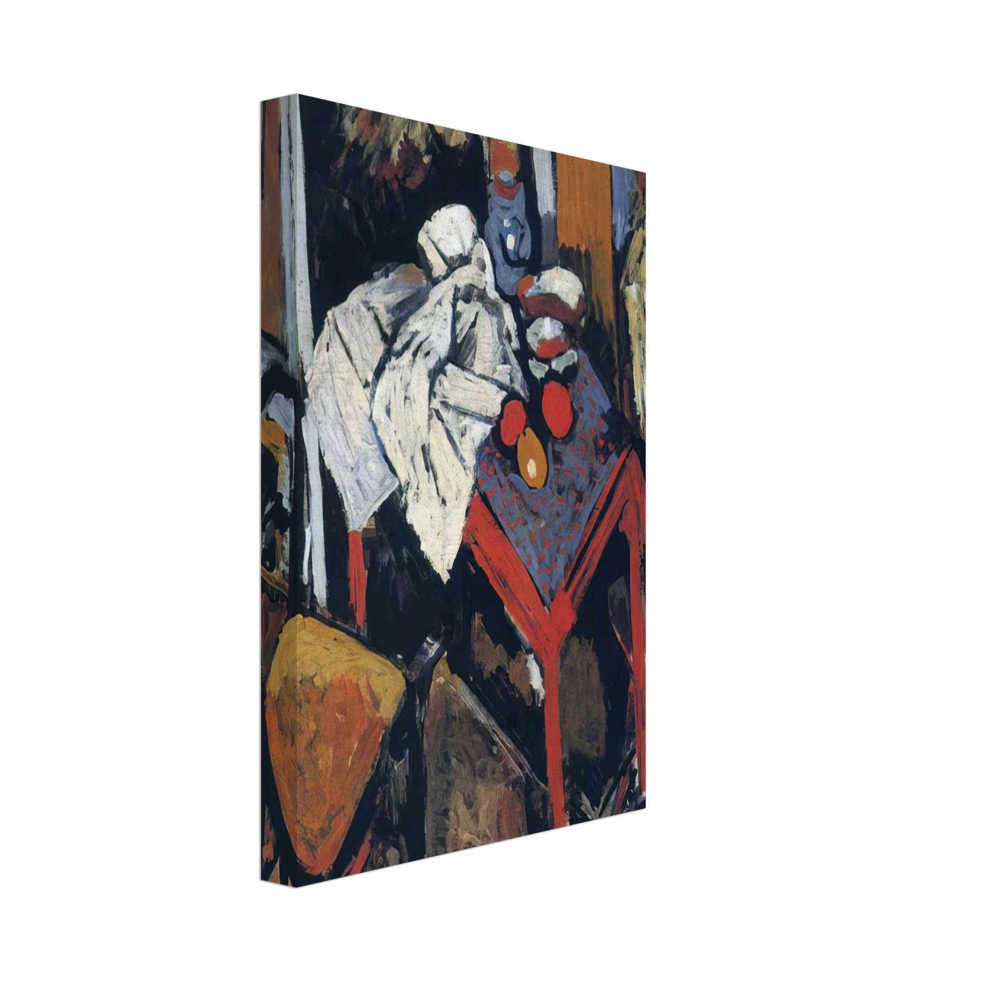 Andre Derain - STILL LIFE ON THE RED TABLE 1904 Canvas - 70x100 cm / 28x40 inches-canvas