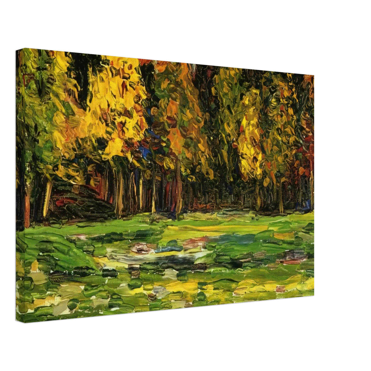Wassily Kandinsky - FOREST EDGE Canvas - 40x60 cm / 16x24 inches-canvas