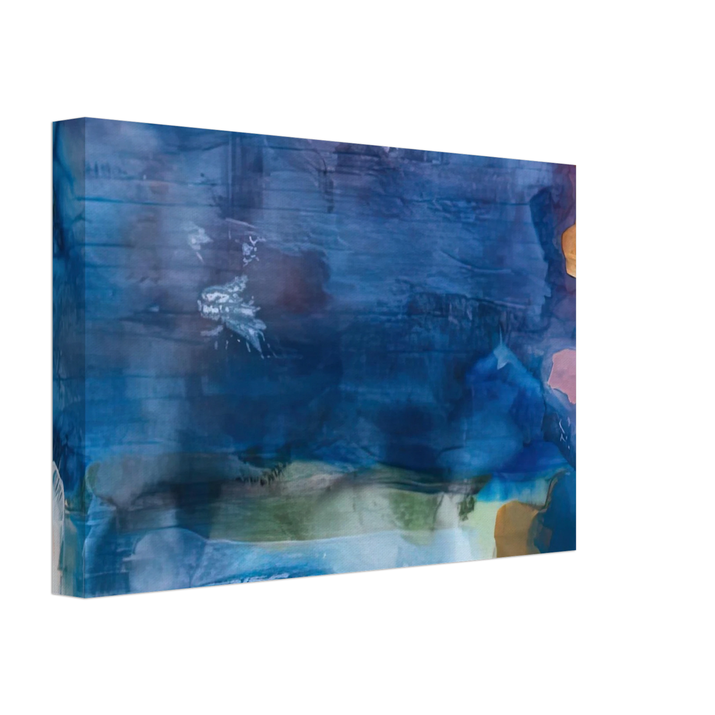 Helen Frankenthaler - Riverhead, 1963-64- Canvas - 40x60 cm / 16x24 inches-canvas