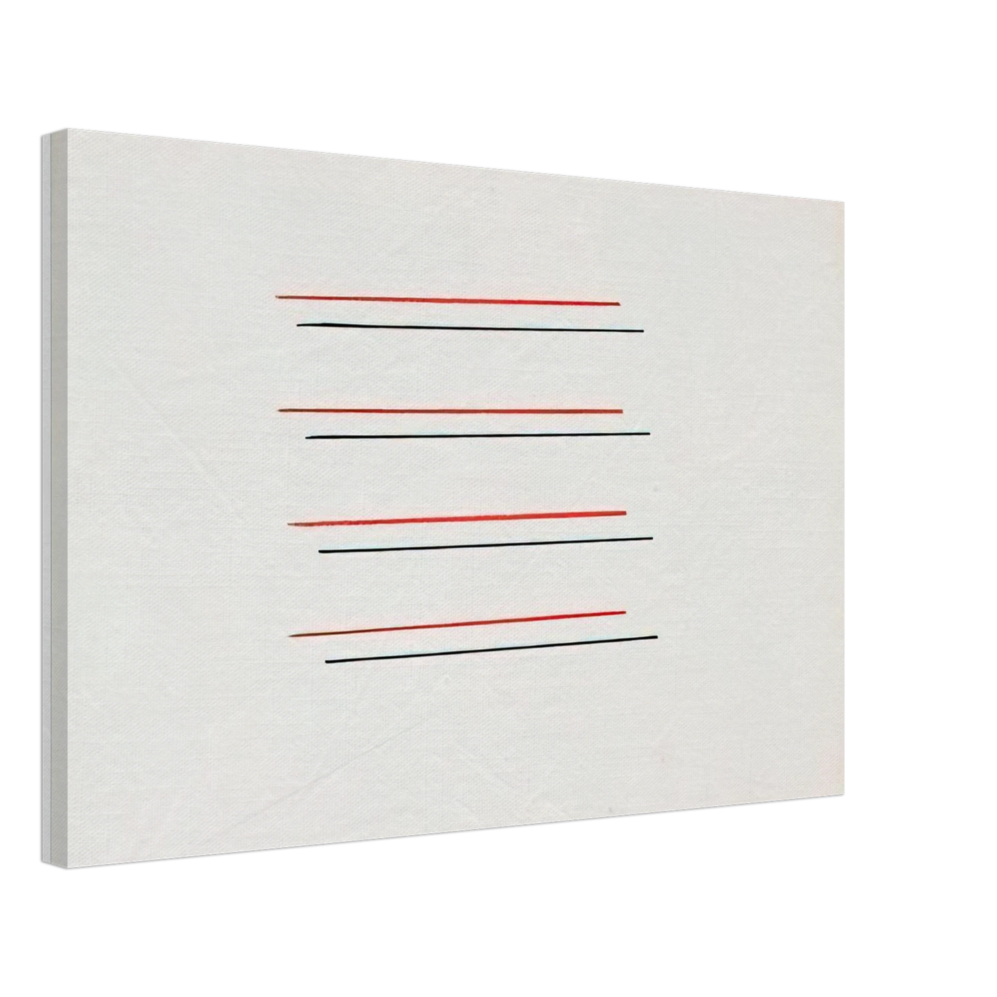 Fred Sandback - Untitled - 1971 Canvas - 40x60 cm / 16x24 inches-canvas