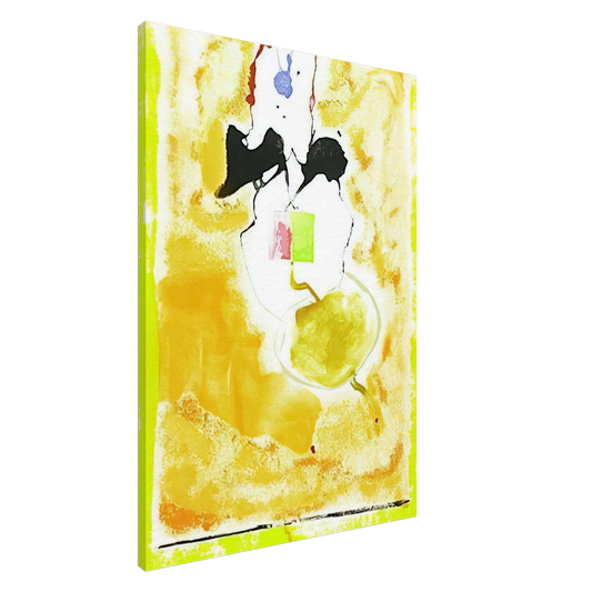 Helen Frankenthaler - Solar Imp - 2001 Canvas - 20x30 cm / 8x12 inches-canvas