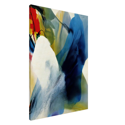 Paul Jenkins - Phenomena Graced by Three Canvas - 20x30 cm / 8x12 inches-canvas