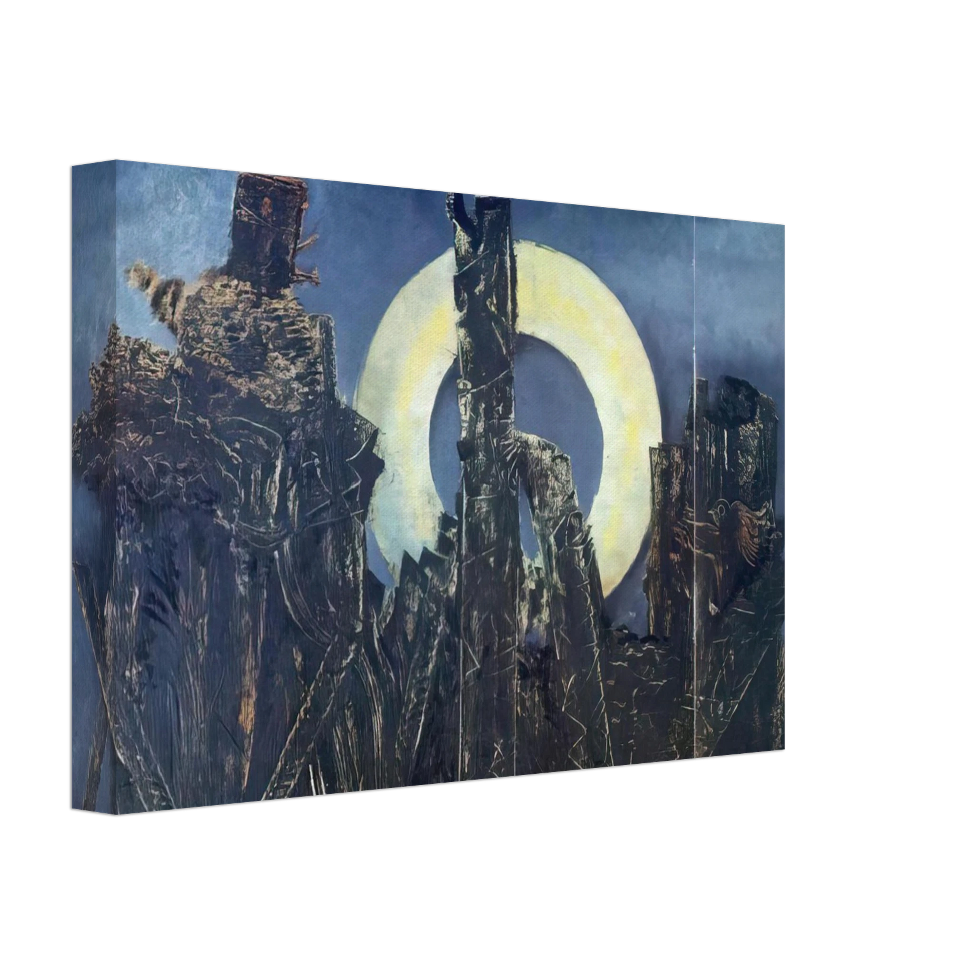 Max Ernst - The large forest Canvas - 40x60 cm / 16x24 inches-canvas