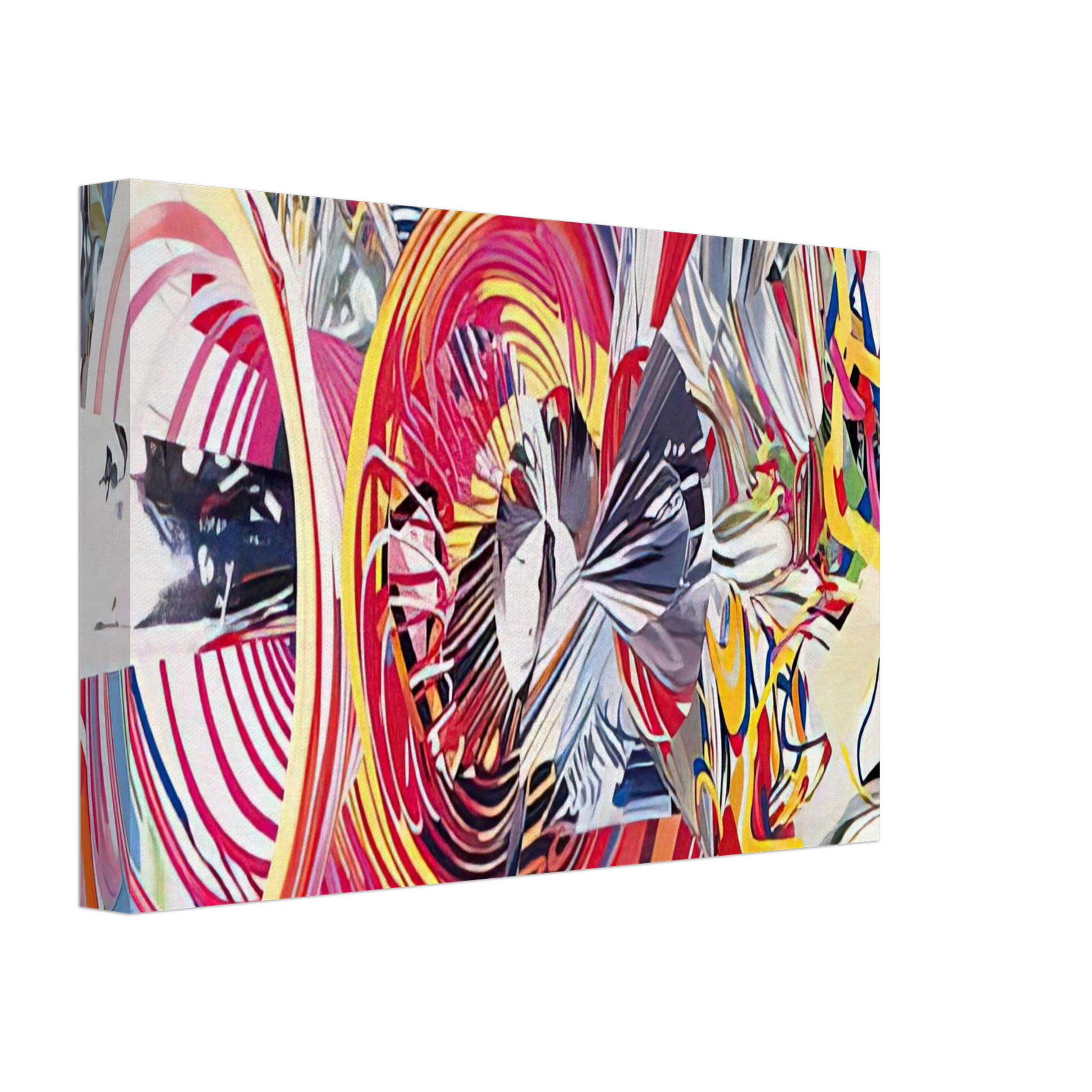 James Rosenquist - Stowaway Peers Out at the Speed of Light Canvas - 40x60 cm / 16x24 inches-canvas