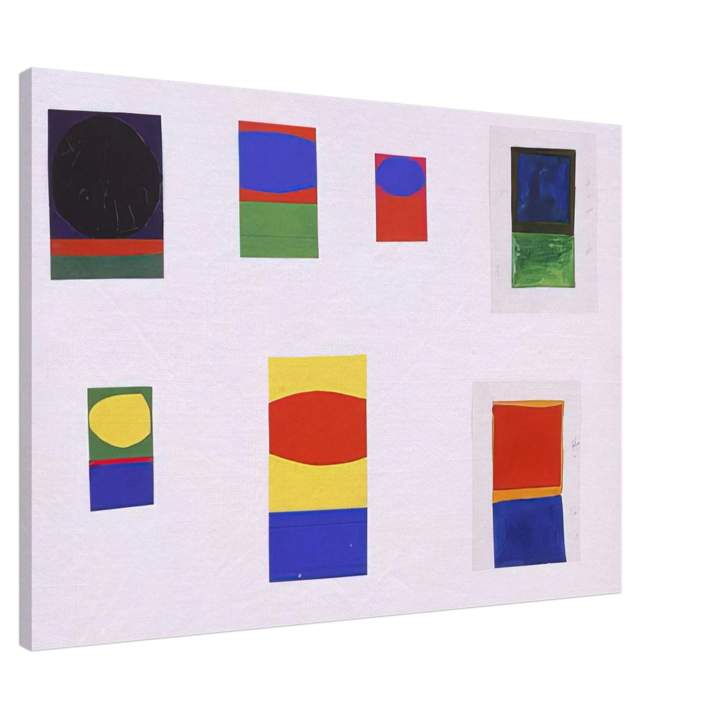 Ellsworth Kelly - Tablet #153 Canvas - 20x30 cm / 8x12 inches-canvas