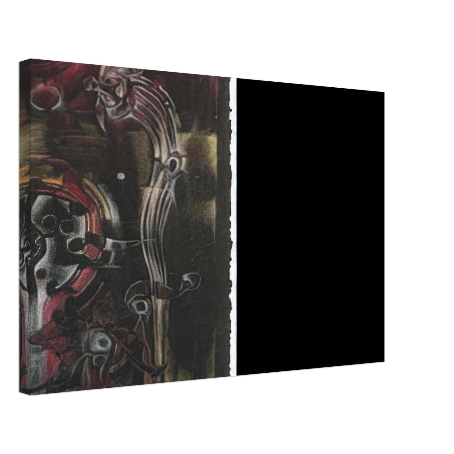 Lee Bontecou - UNTITLED 1998 2 Canvas - 70x100 cm / 28x40 inches-canvas