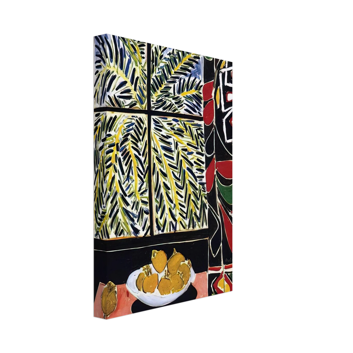Henri Matisse - INTERIOR WITH EGYPTIAN CURTAIN 1948 Canvas - 70x100 cm / 28x40 inches-canvas