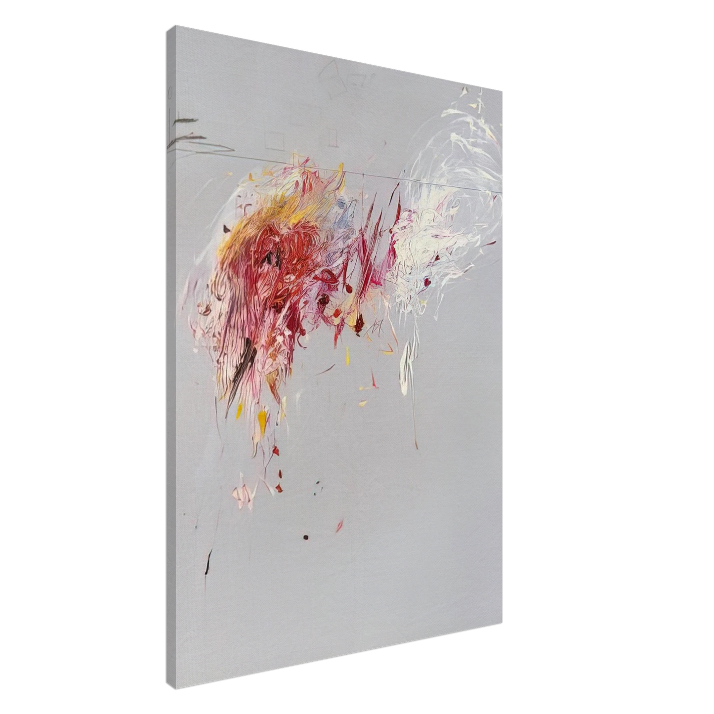 Cy Twombly - Nine Discourses on Commodus, Part V Canvas - 20x30 cm / 8x12 inches-canvas