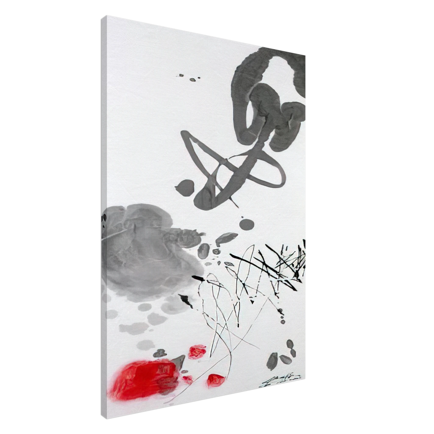 Chu teh Chun - MAR 08 NO 7 2008 Canvas - 20x30 cm / 8x12 inches-canvas