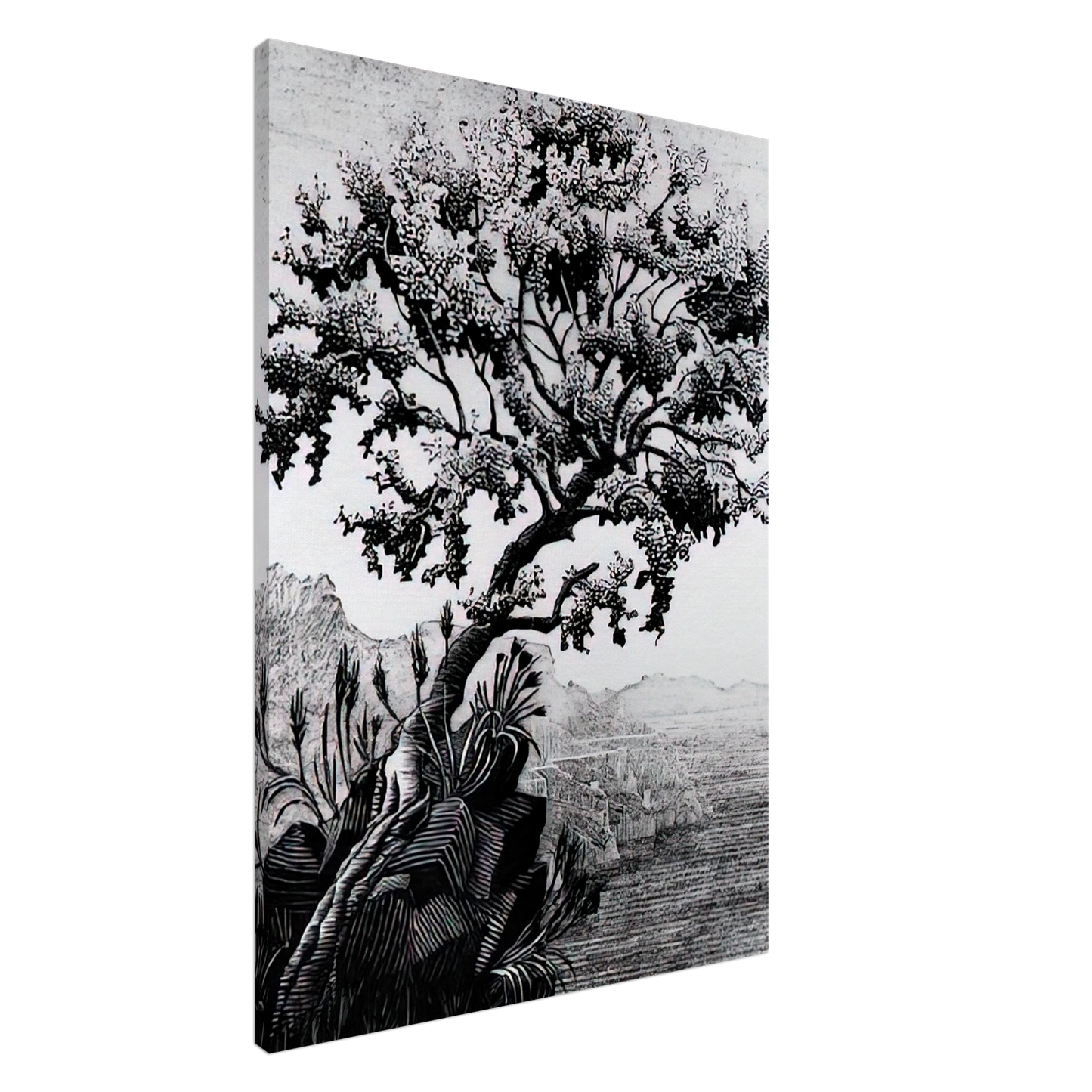 MC Escher - ESCHER (14) Canvas - 20x30 cm / 8x12 inches-canvas