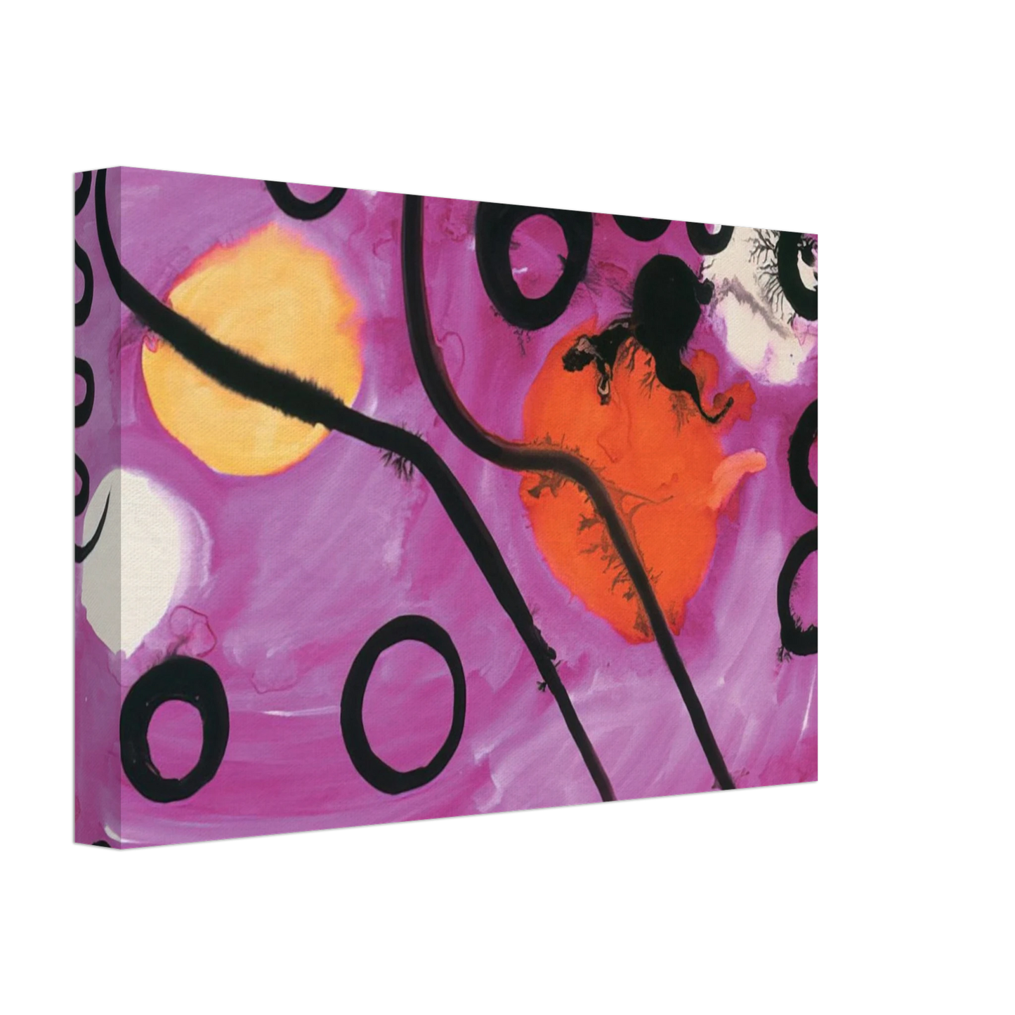 Alexander Calder - UNTITLED 1963 Canvas - 70x100 cm / 28x40 inches-canvas